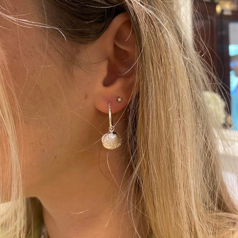 Sea Shell Charm earrings