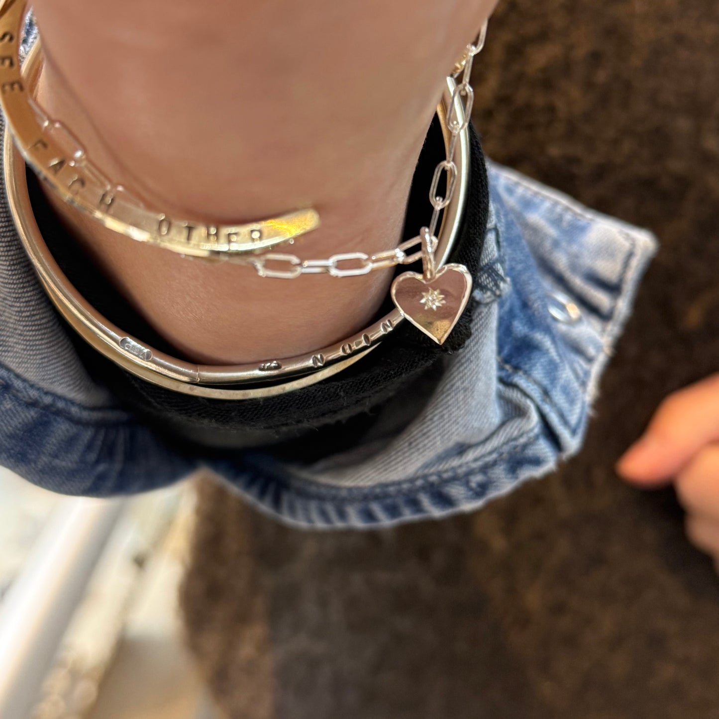 LIMITED Diamond Heart Bracelets