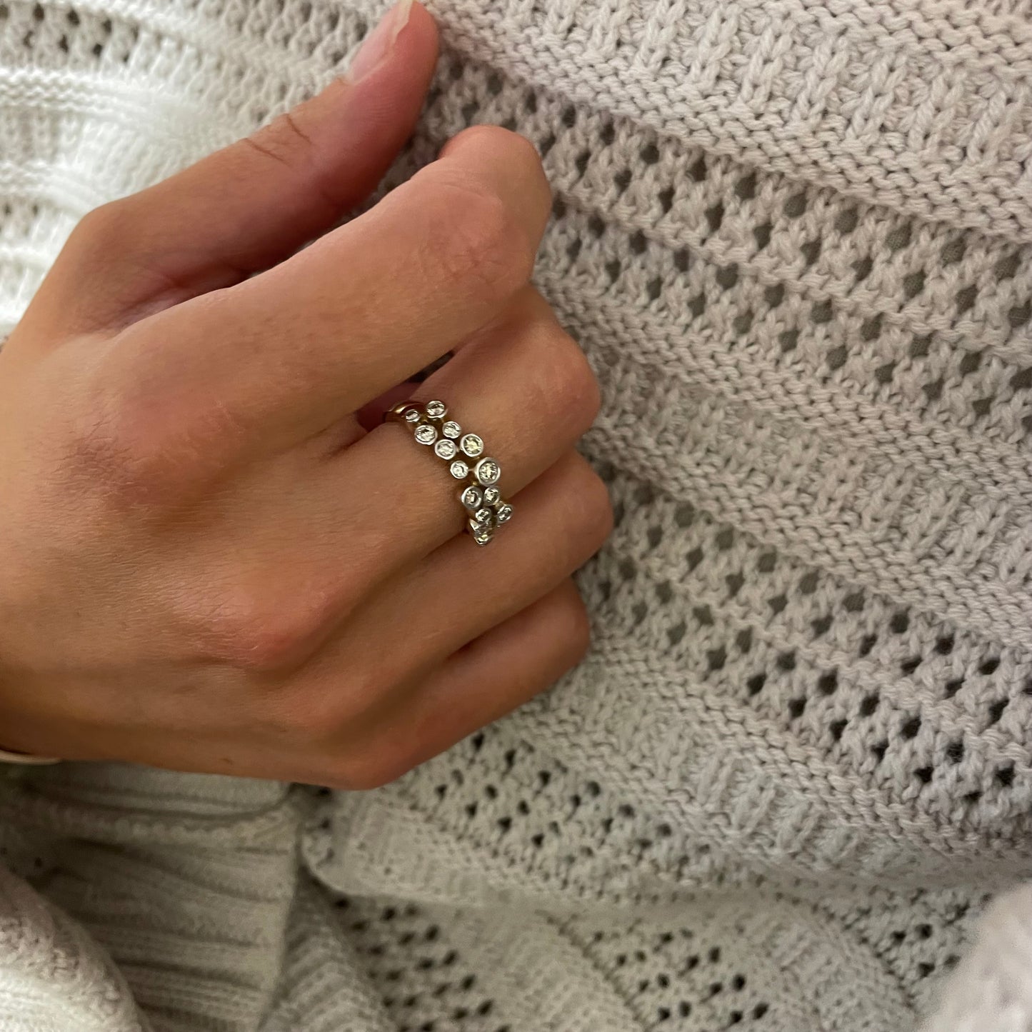 9ct Diamond Ring