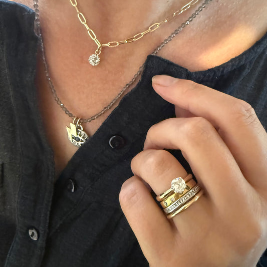 Vintage Natural Diamond Ring