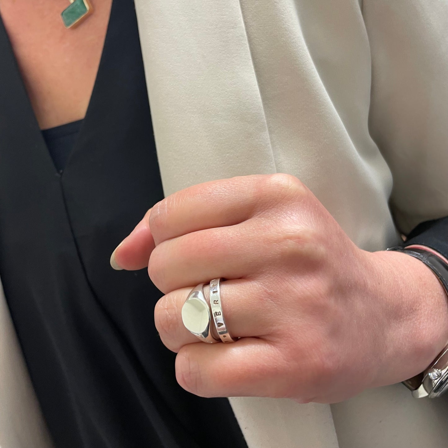 Limited Edition Signed Signet Ring