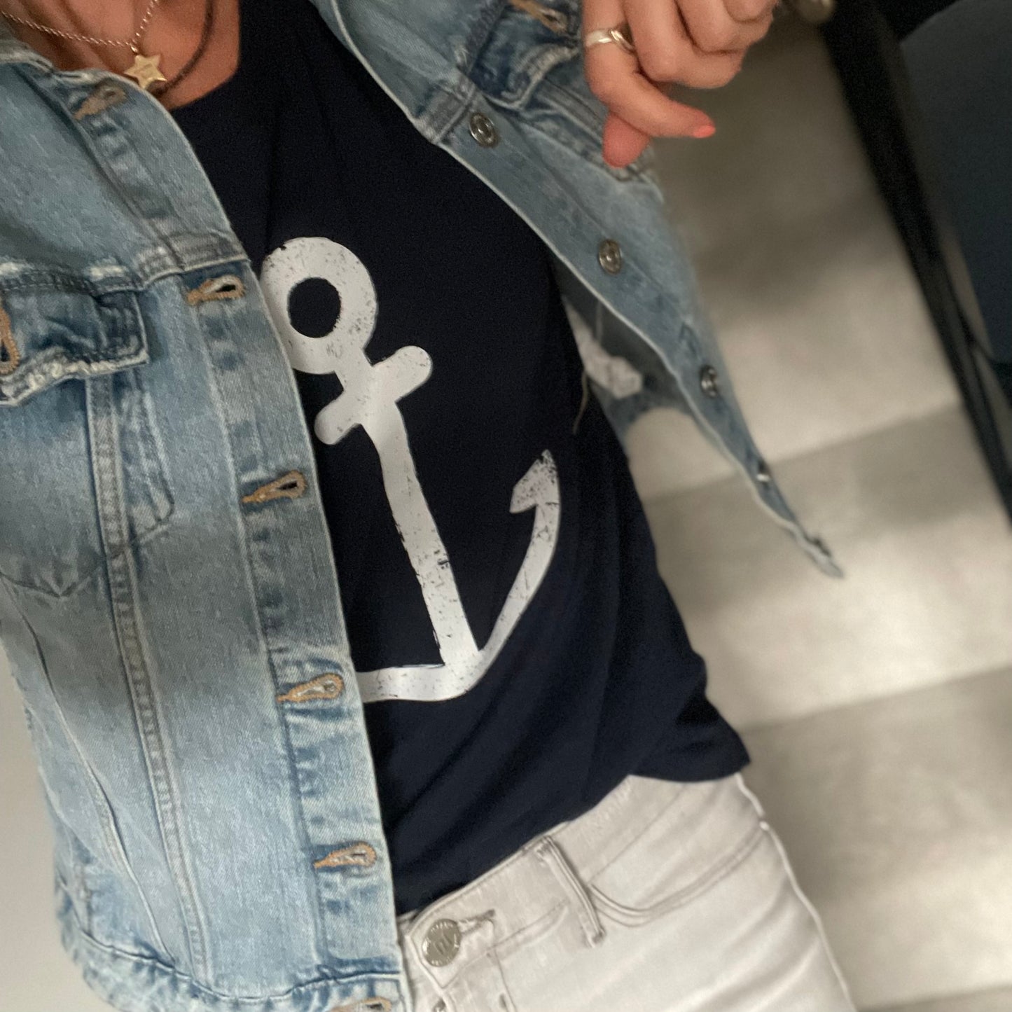 French Navy "ANCHOR" TEE