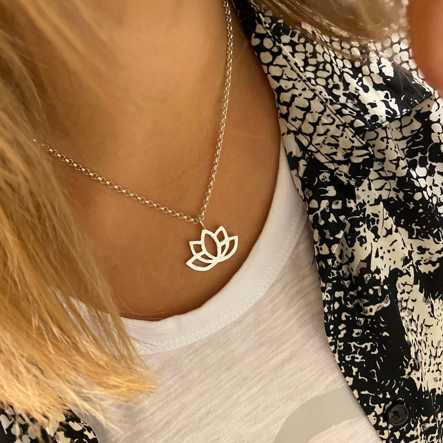 Lovely Lotus Necklace