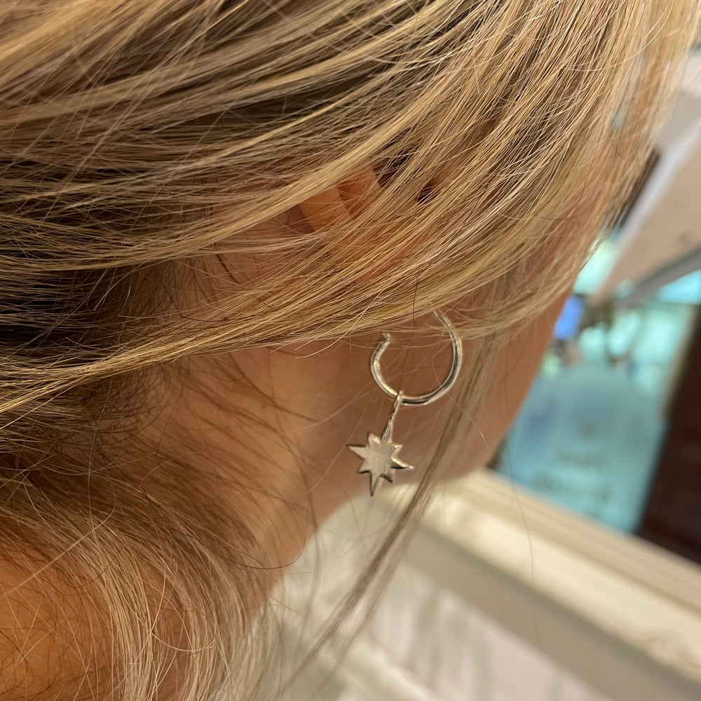 North Star Drop Earrings