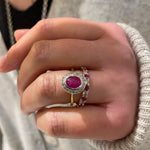 Ruby and Diamond ring