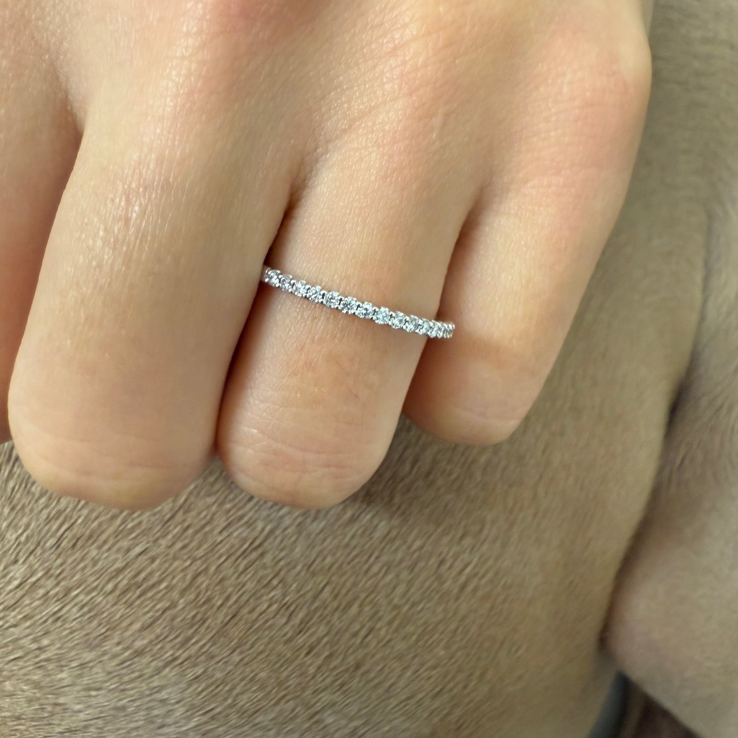 Natural Diamond Ring Set
