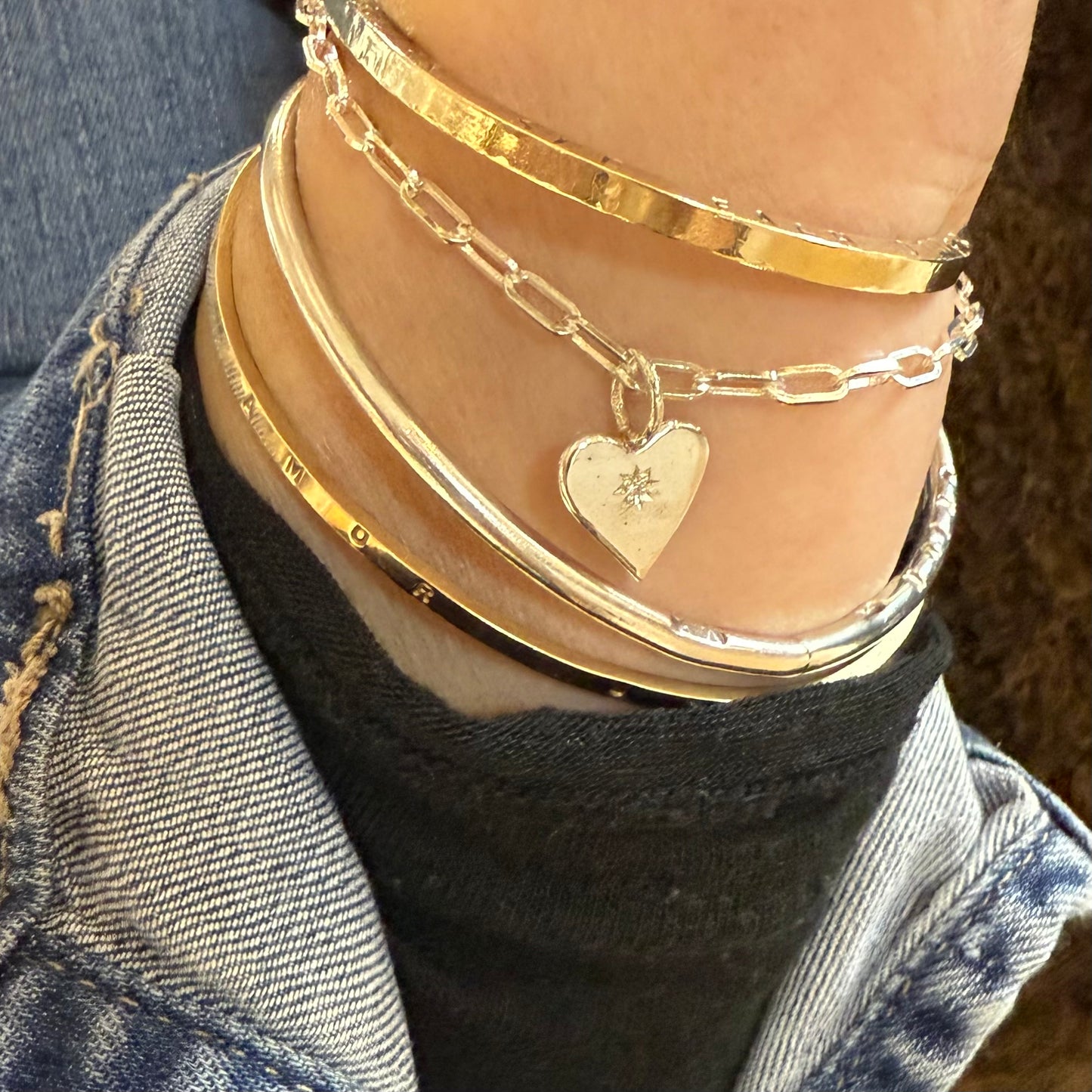 LIMITED Diamond Heart Bracelets