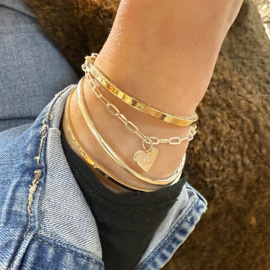 LIMITED Diamond Heart Bracelets