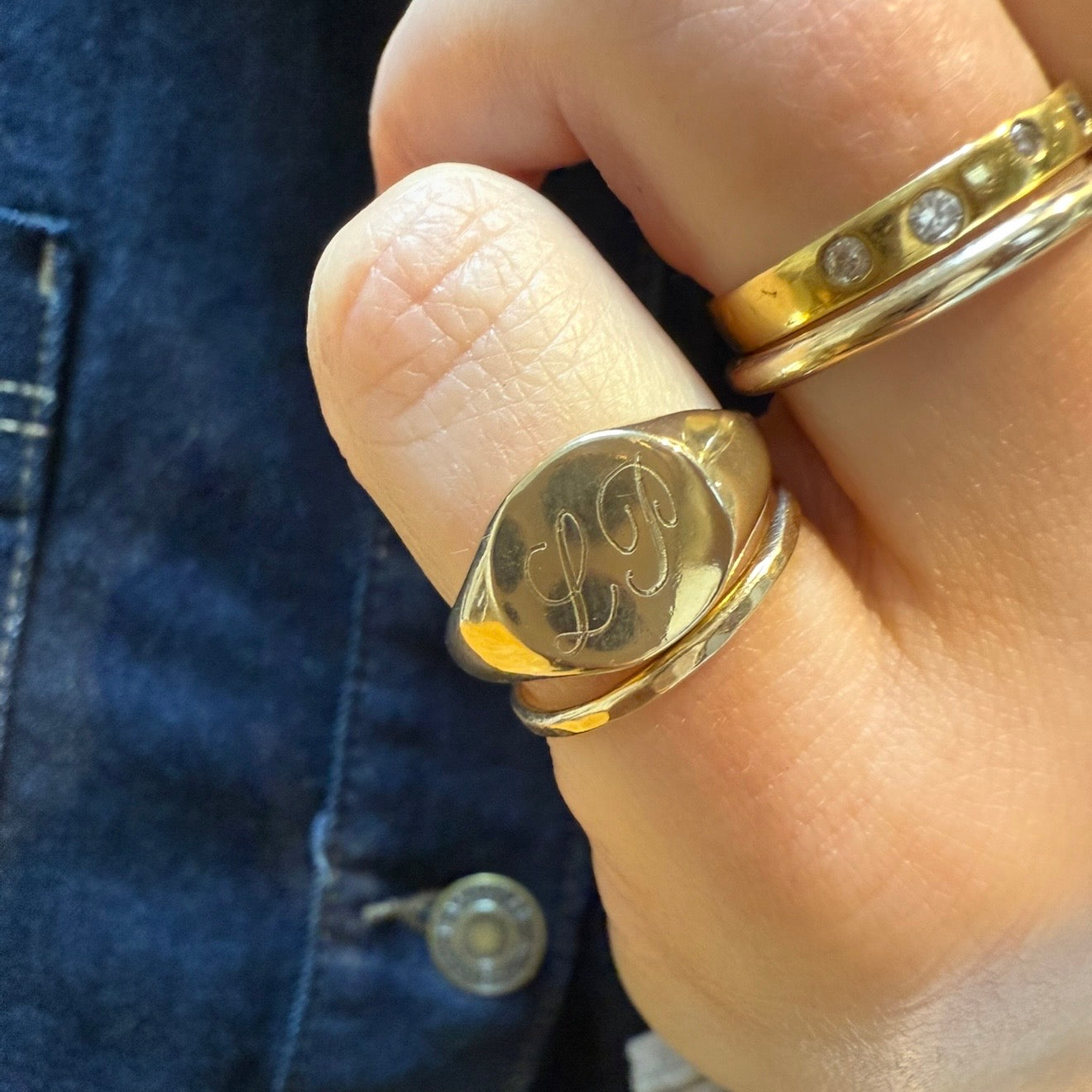 Gold Signet Ring