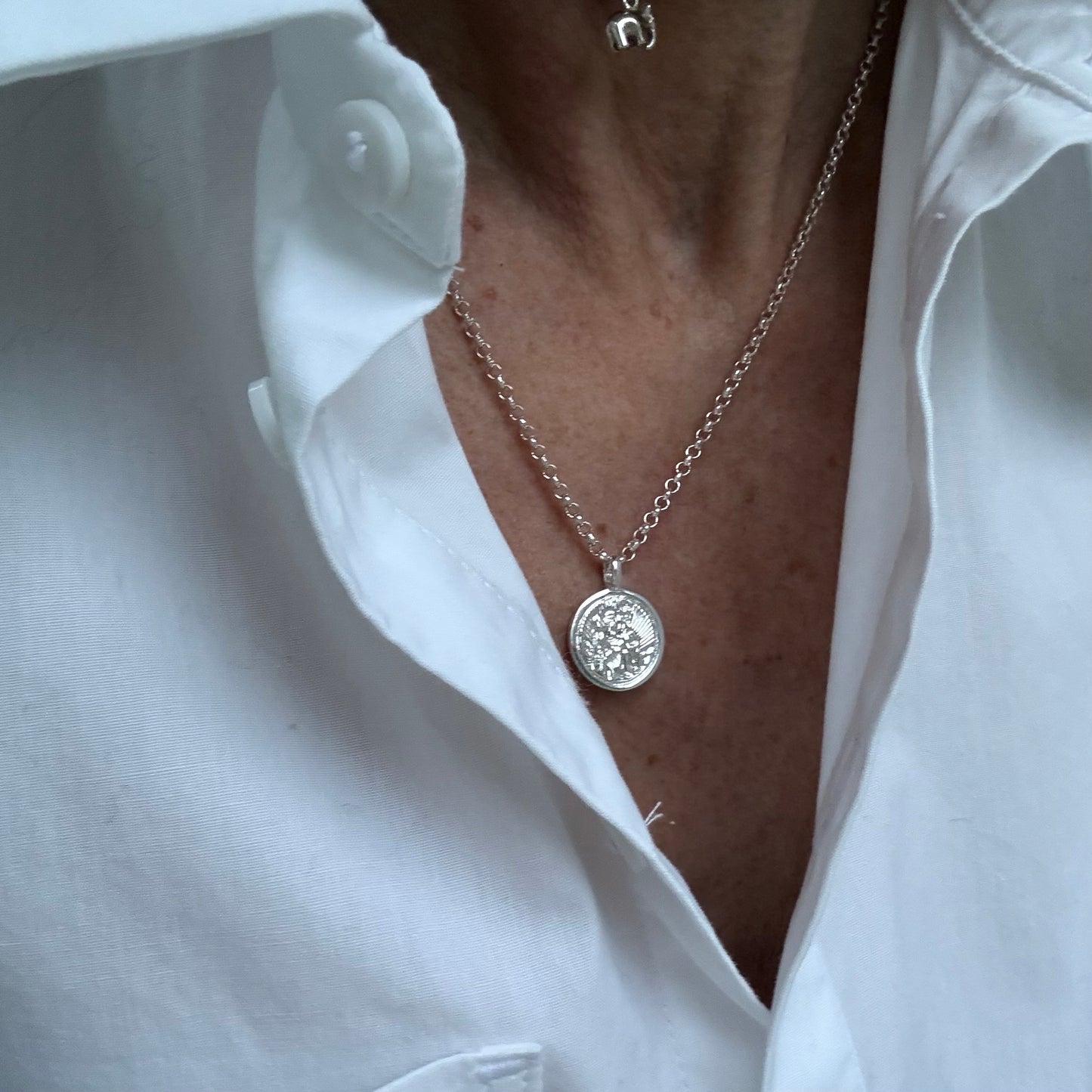 Silver St. Christopher