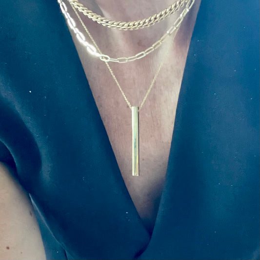 Drop Bar Necklace