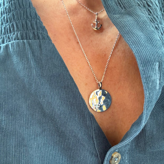 Blue Moon Necklace