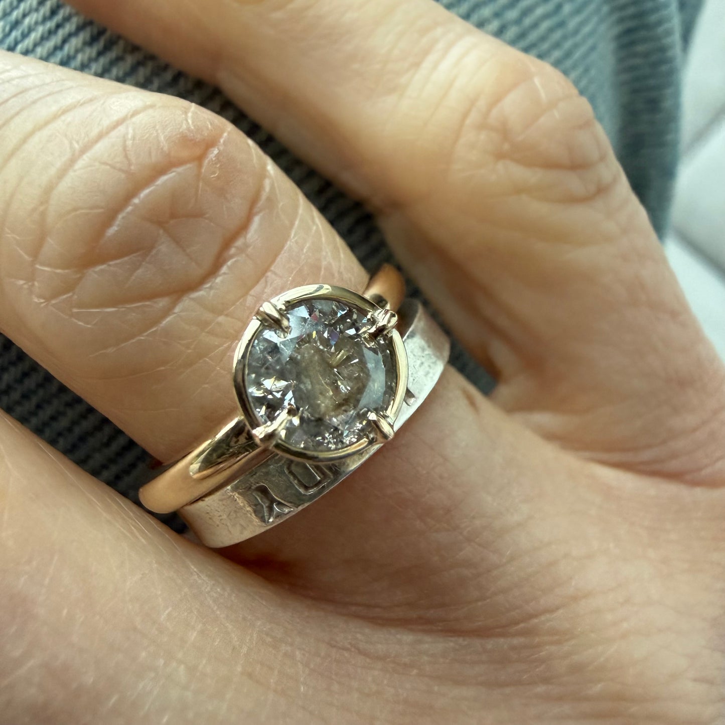 The Diamond Georgette Ring