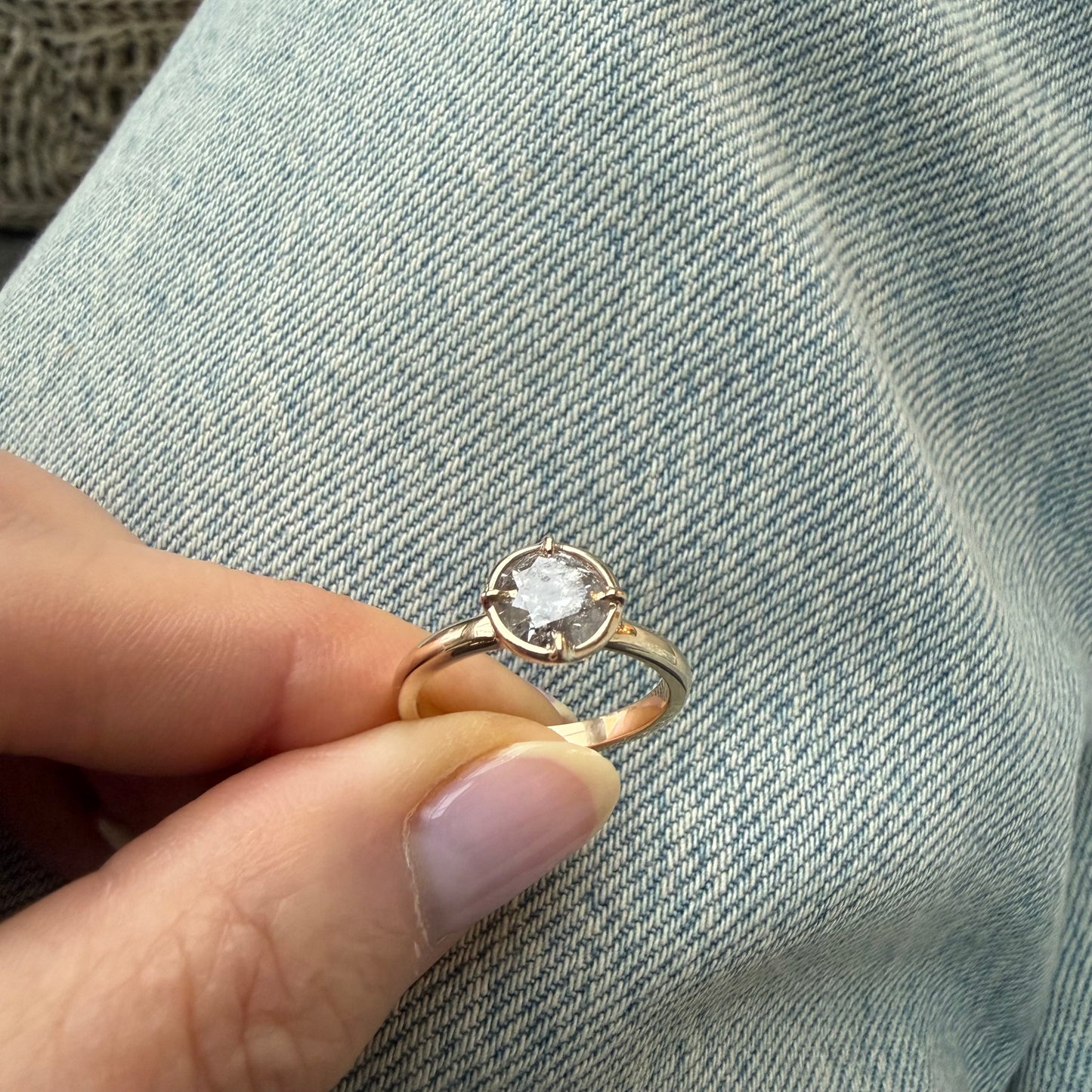 The Diamond Georgette Ring