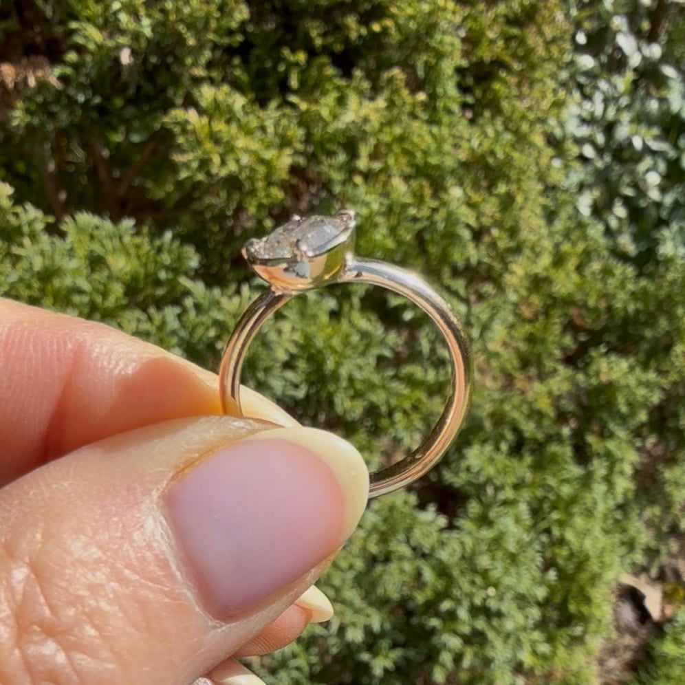 The Diamond Georgette Ring