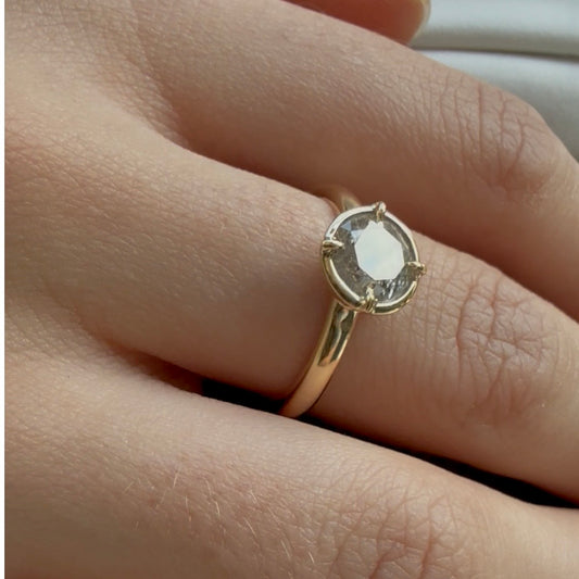 The Diamond Georgette Ring