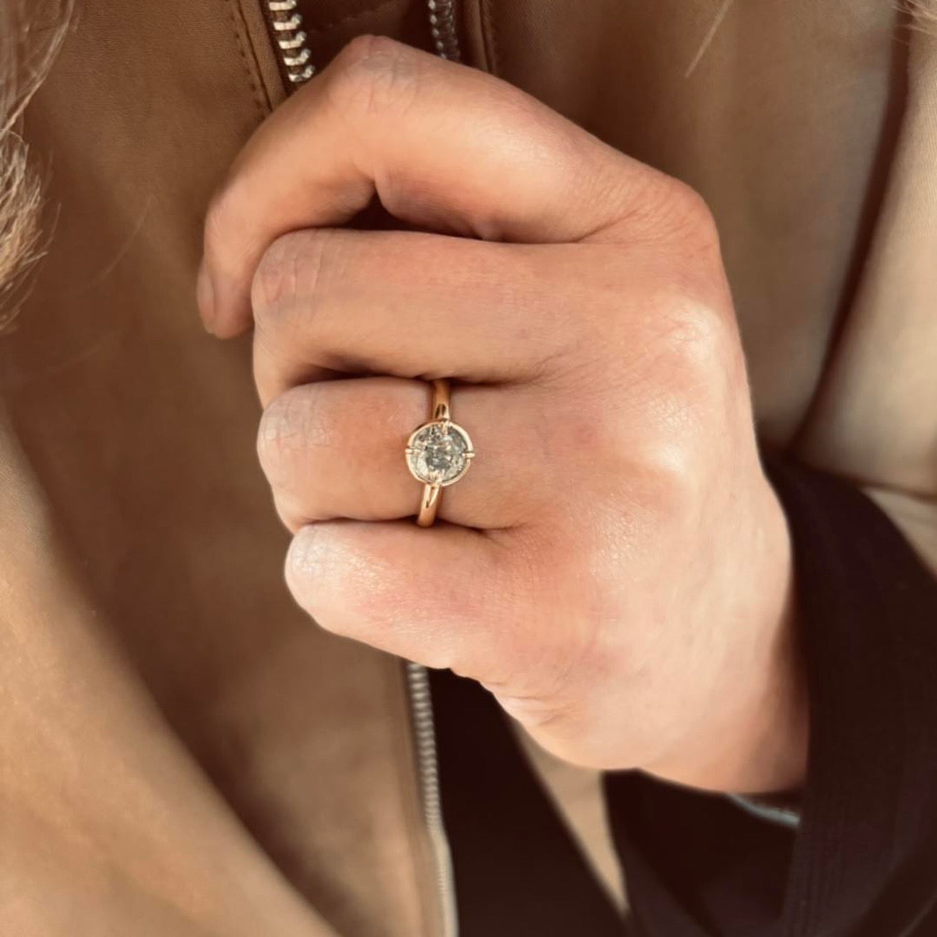 The Diamond Georgette Ring