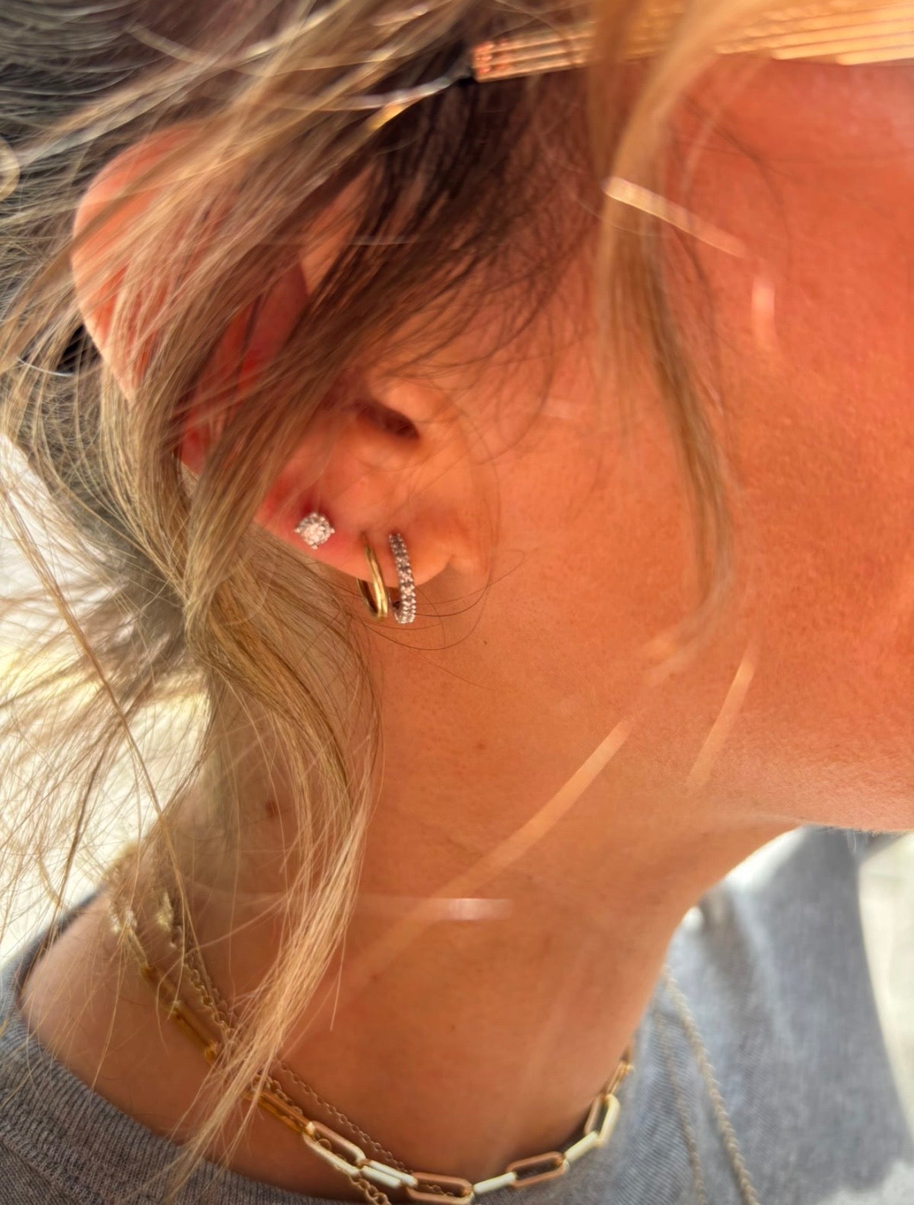 DIAMOND DEAL OFFER Diamond Huggies [earrings]