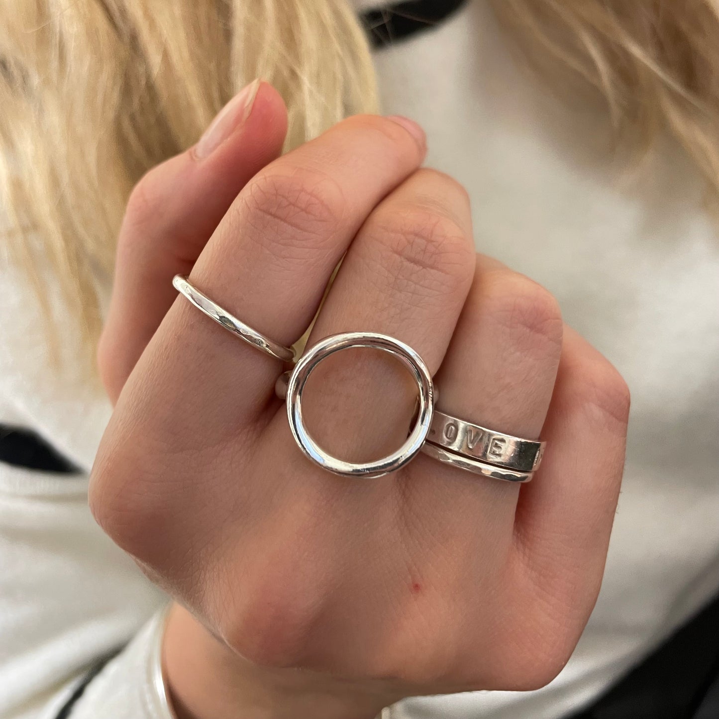 Circle Karma ring