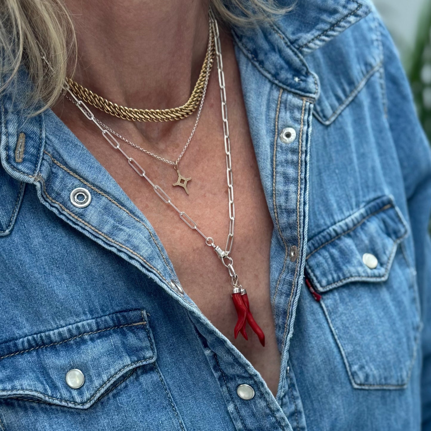 Adriatic Coral Necklace