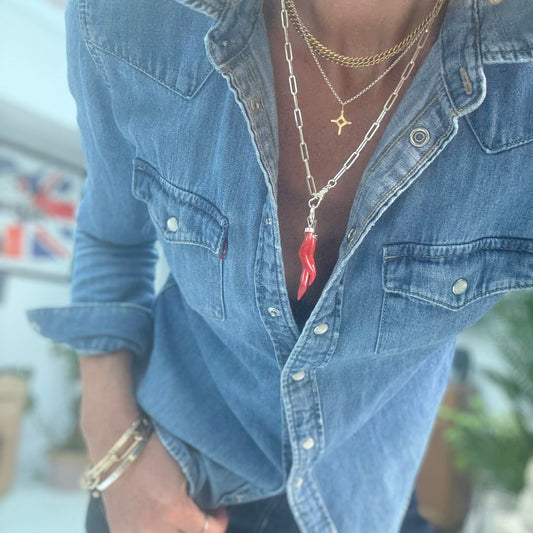 Adriatic Coral Necklace