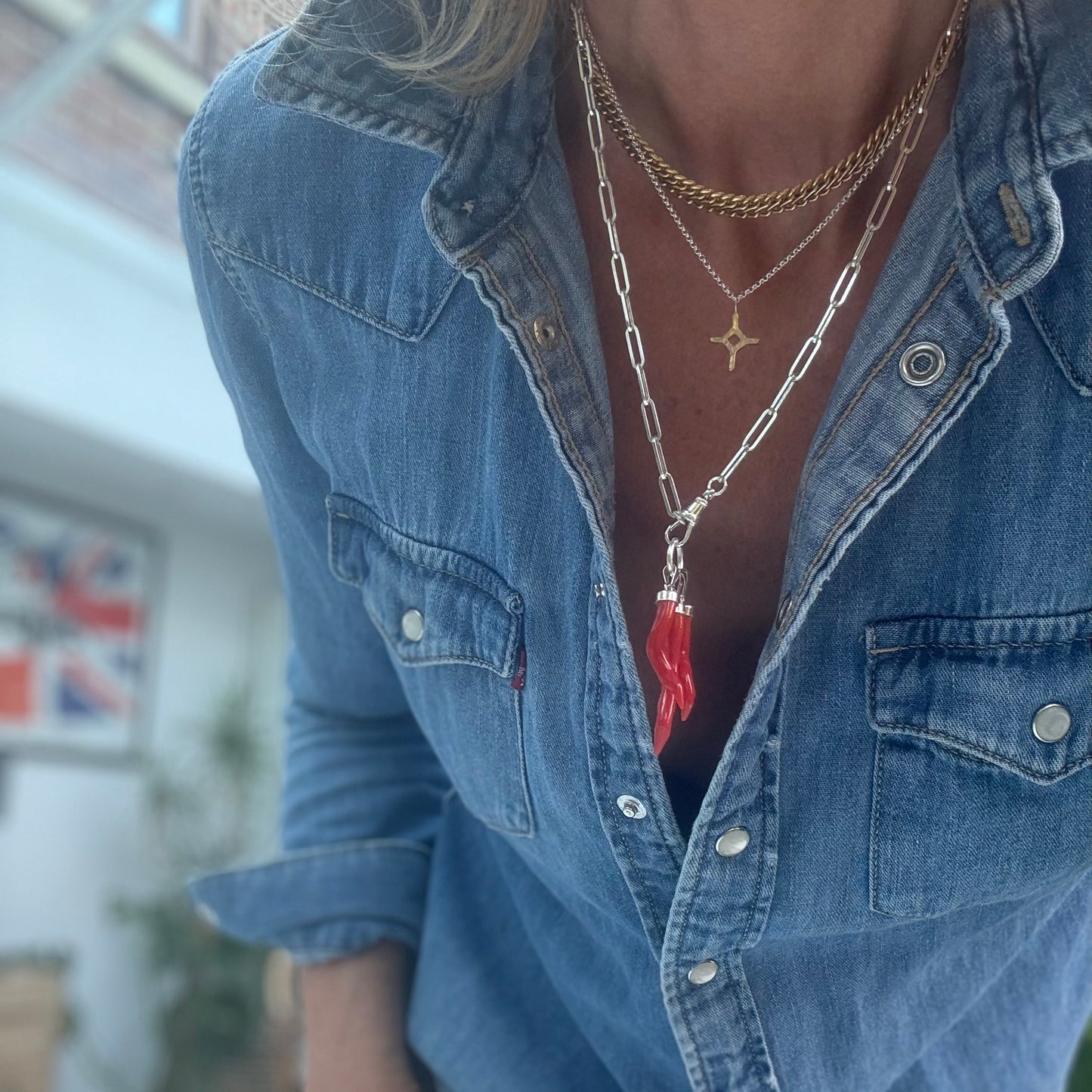 Adriatic Coral Necklace