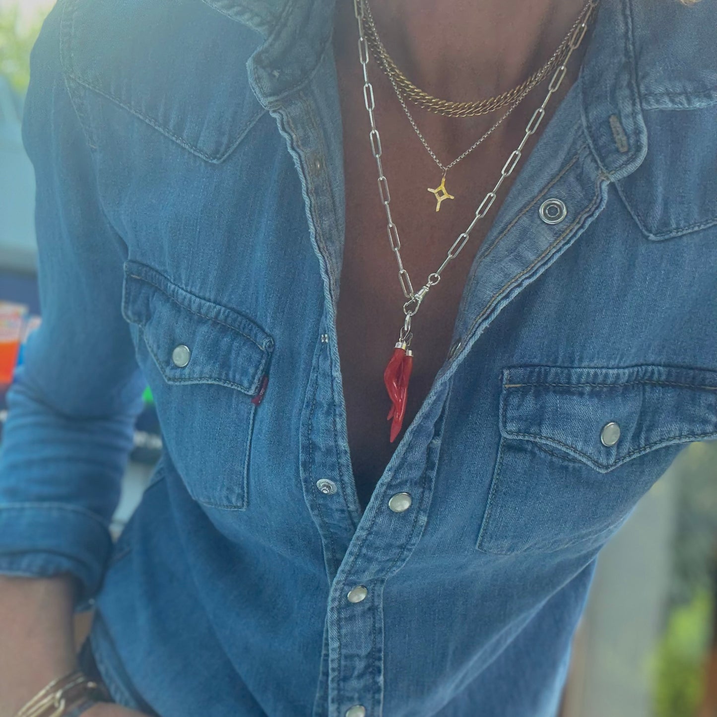 Adriatic Coral Necklace
