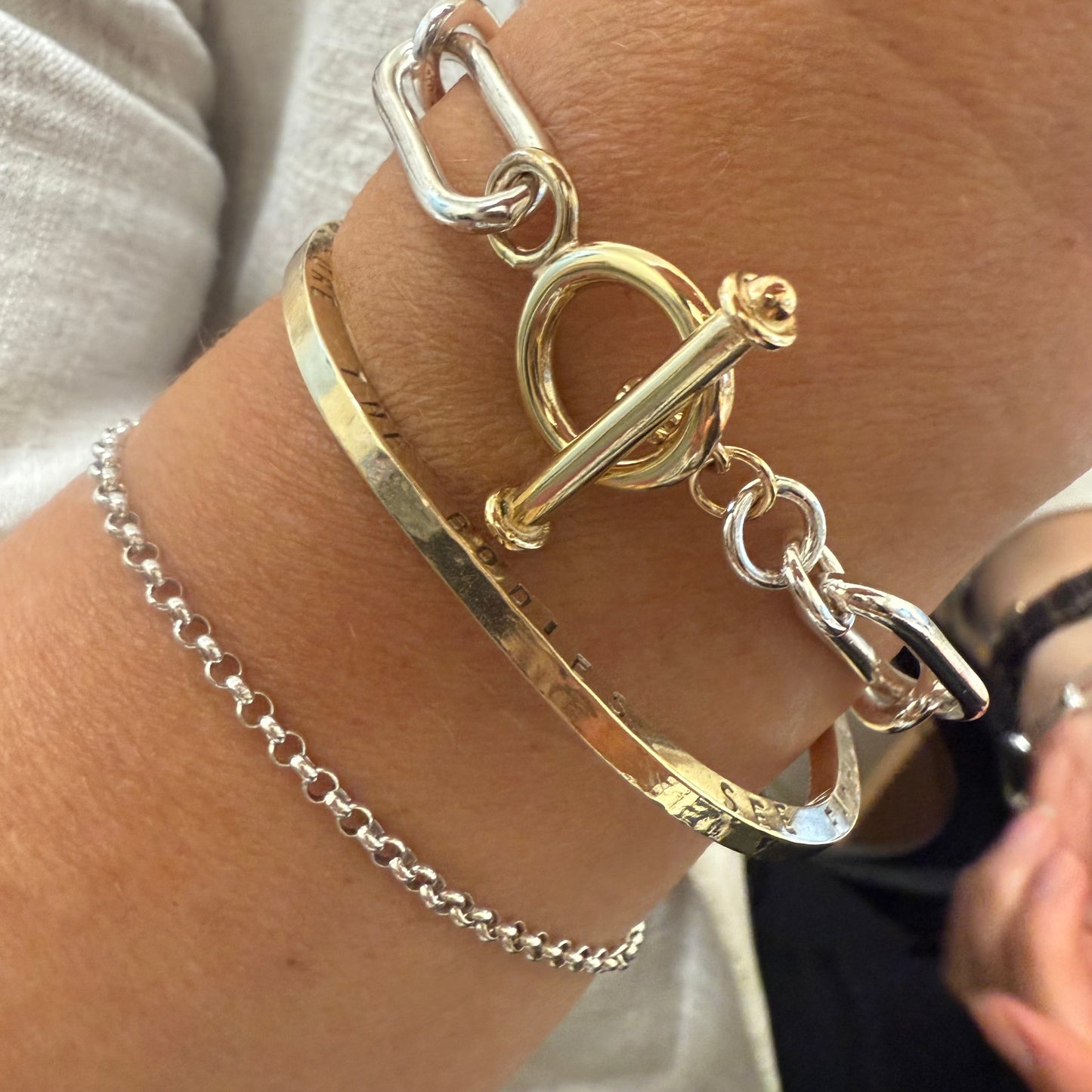 Gold Boyfriend Bracelet