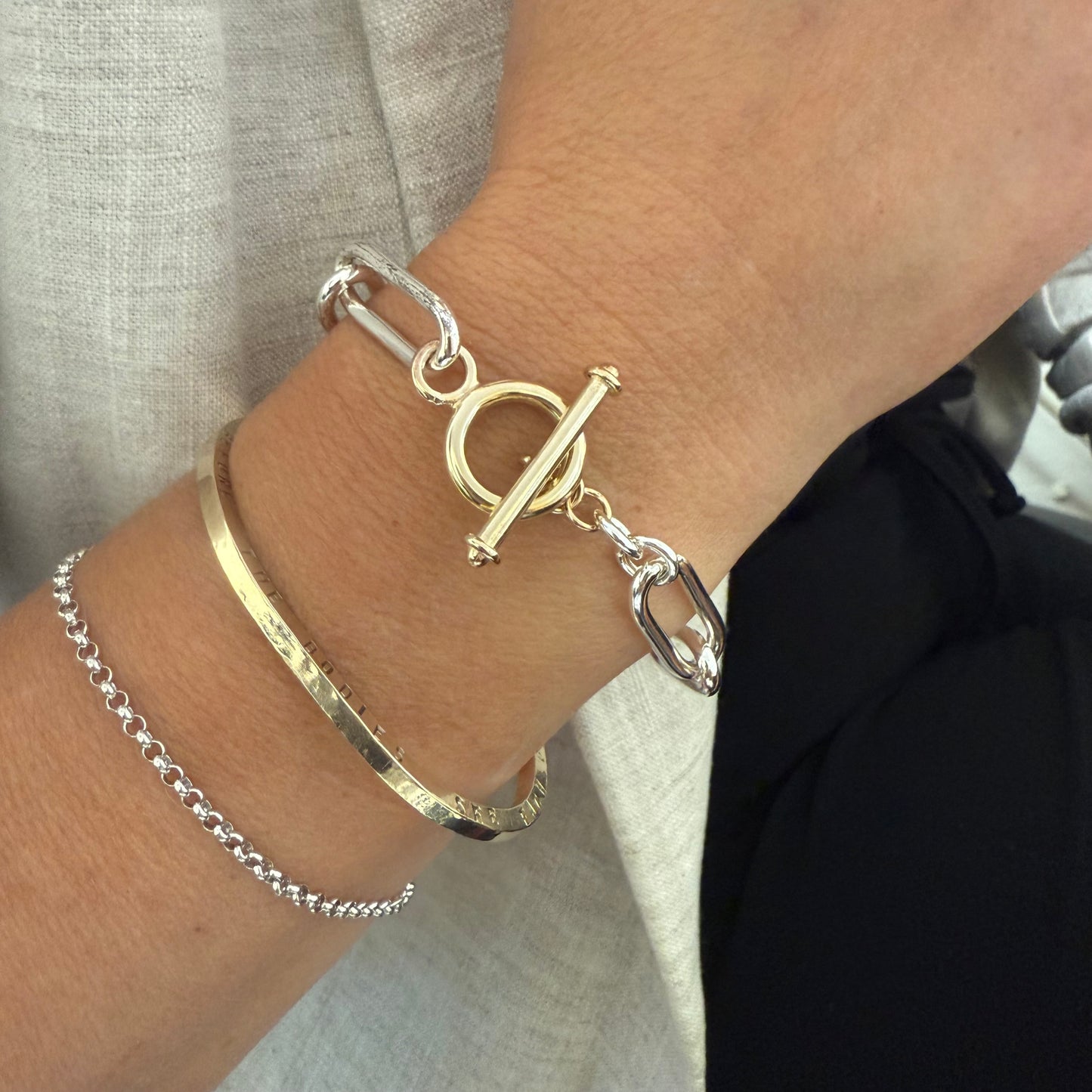 Gold Boyfriend Bracelet