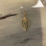 Feather Necklace (GOLD)