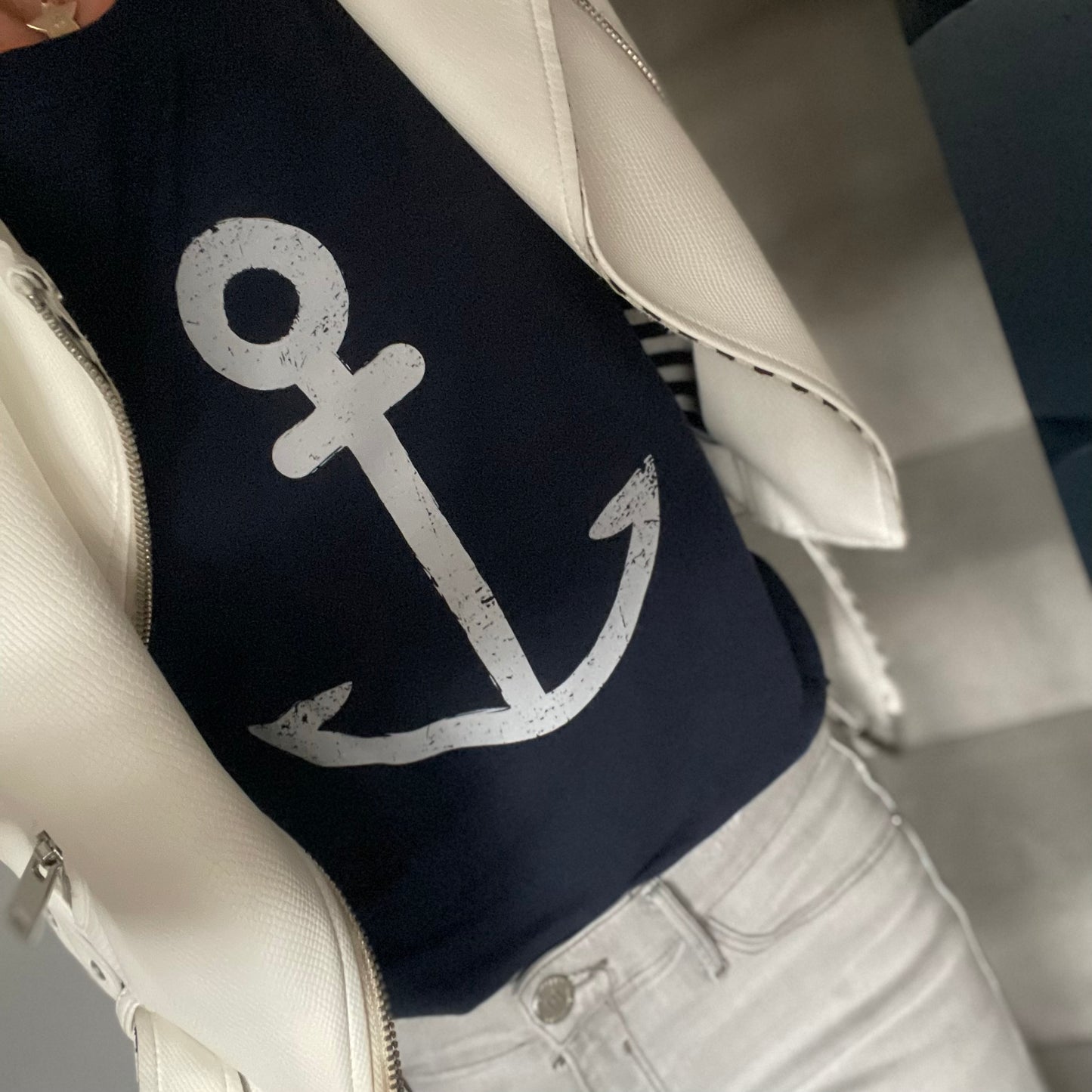 French Navy "ANCHOR" TEE