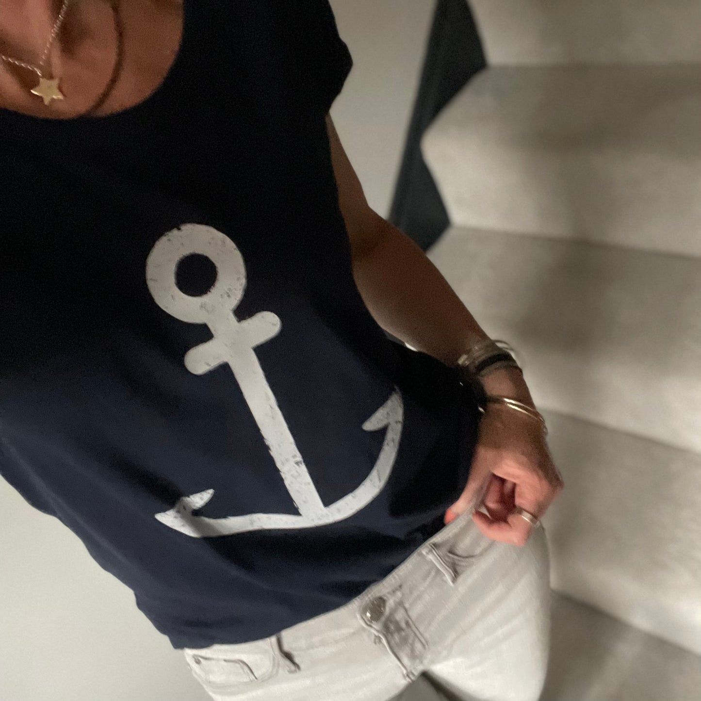 French Navy "ANCHOR" TEE