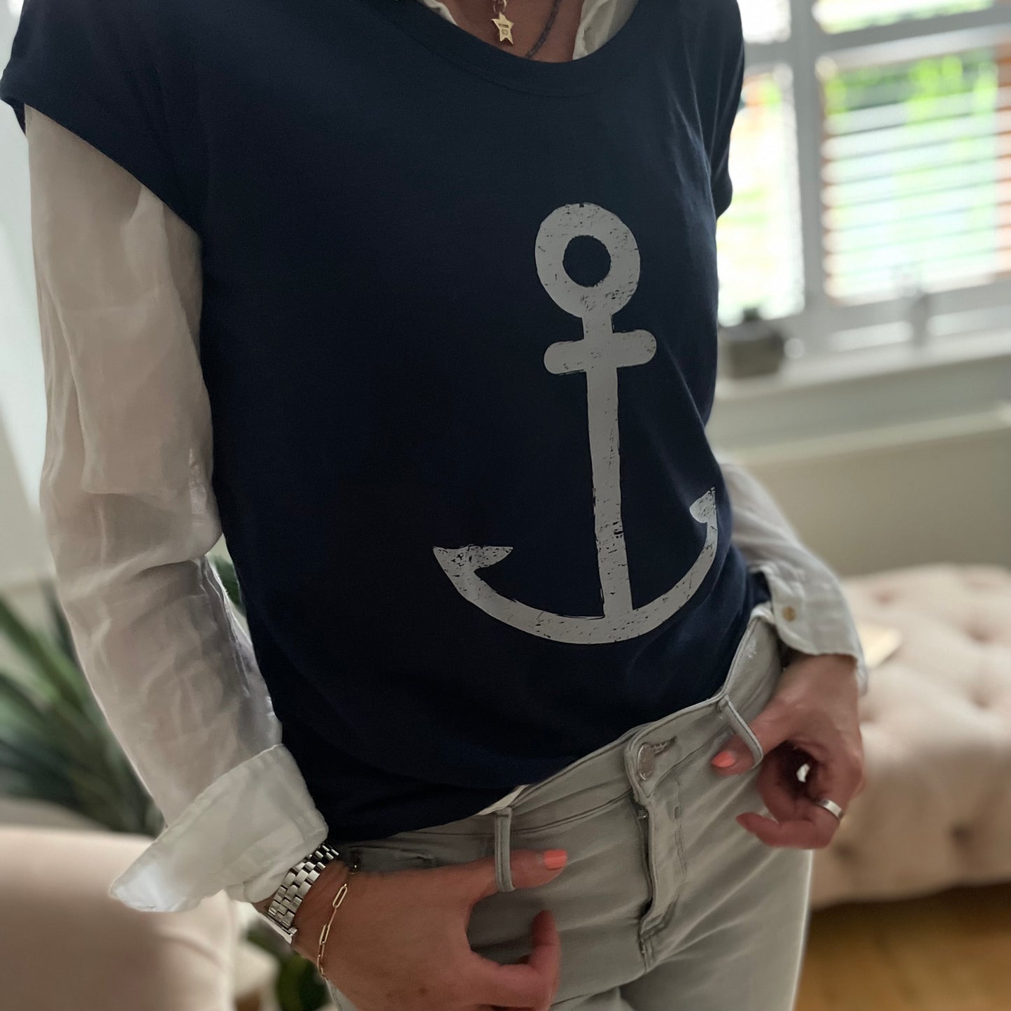 French Navy "ANCHOR" TEE