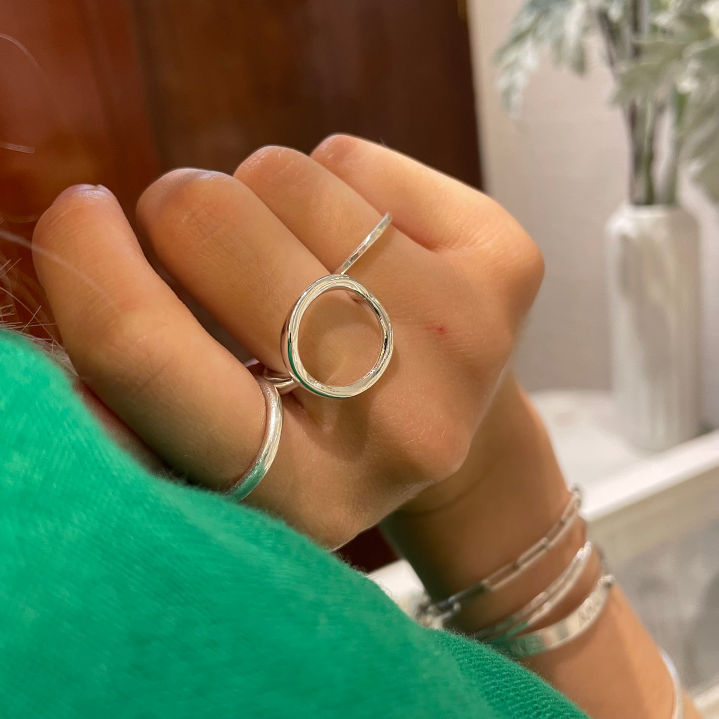 Circle Karma ring