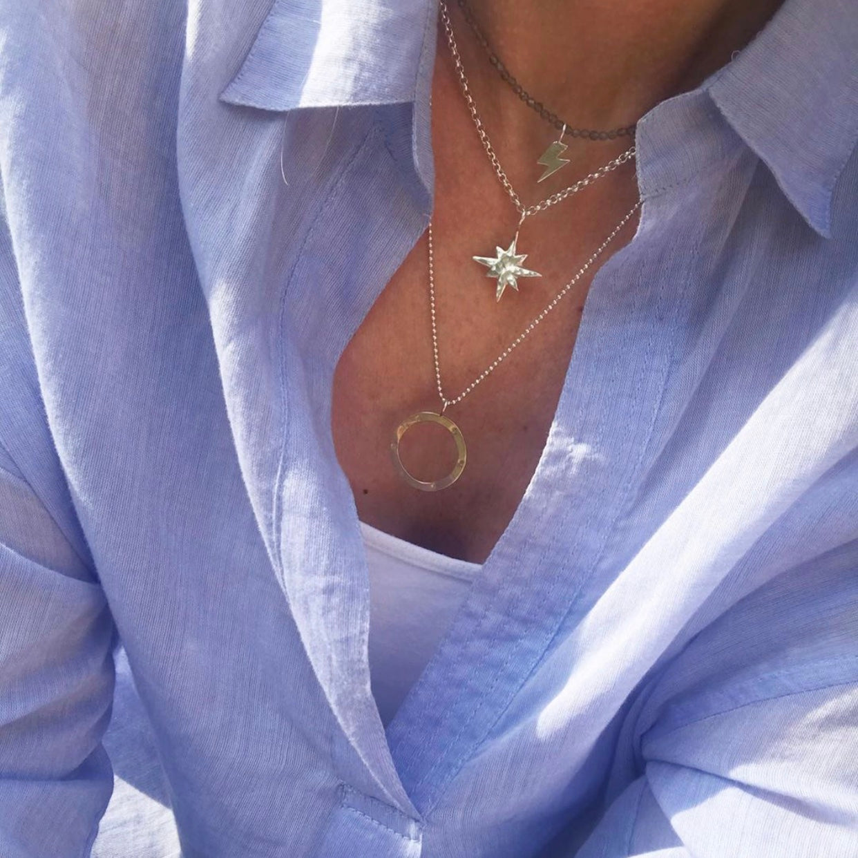 Mega North Star Necklace