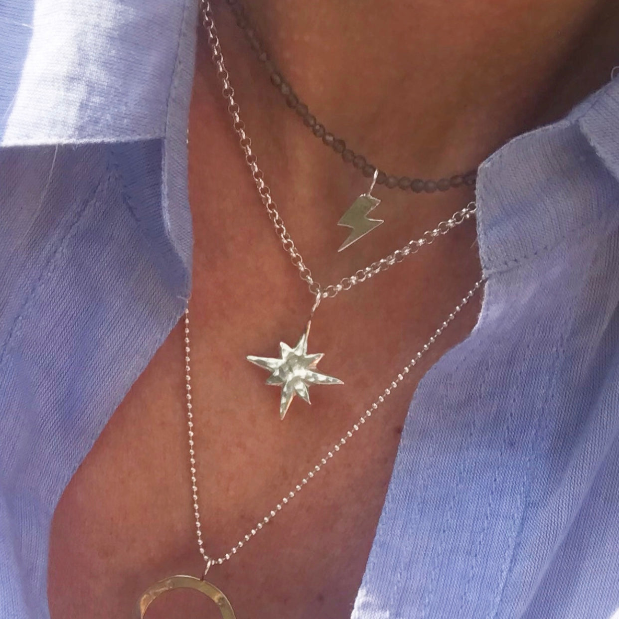 Mega North Star Necklace