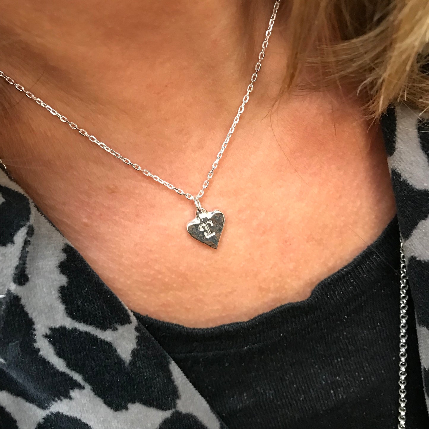 Initial Heart Necklace