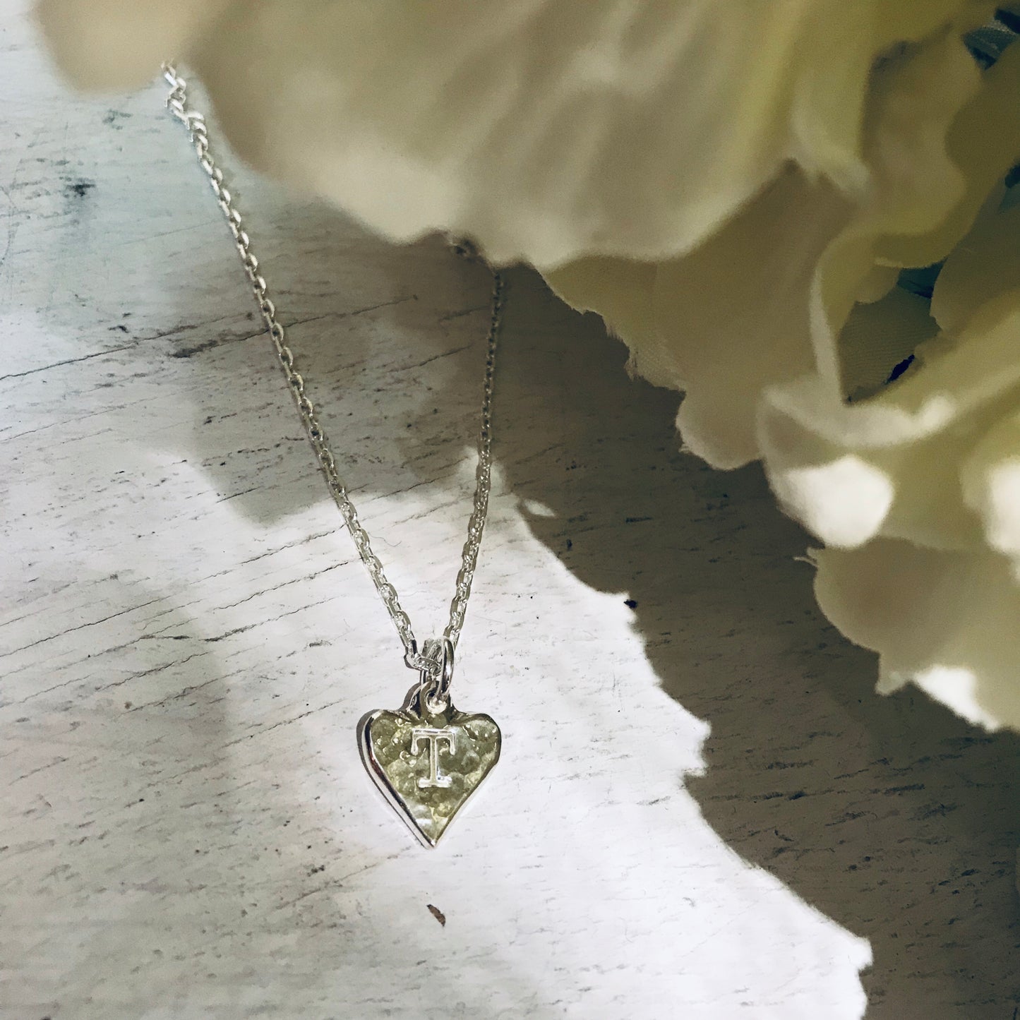 Initial Heart Necklace